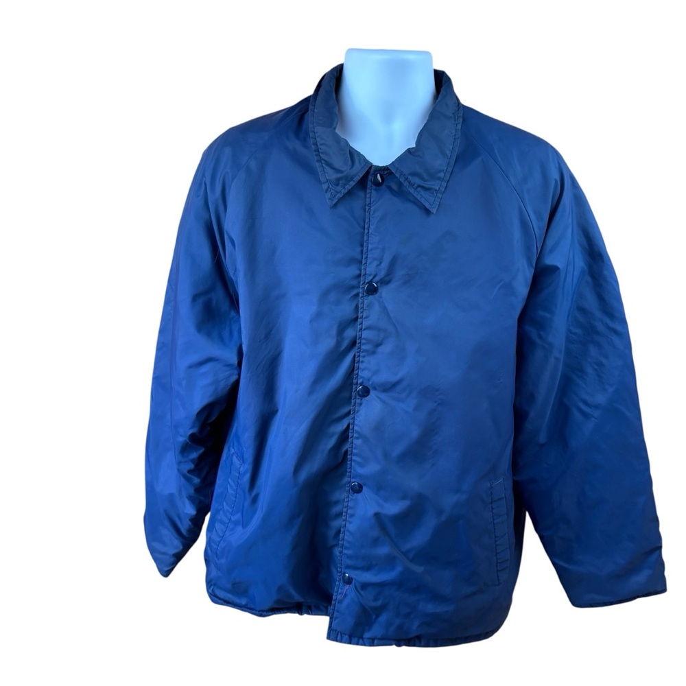 Sir Jac men’s windbreaker, size XXL, vintage, snaps, fleece lined, warm, fall